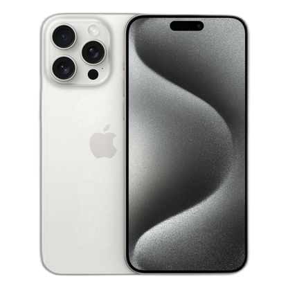 Apple iPhone 15 Pro Max Hvitt titan